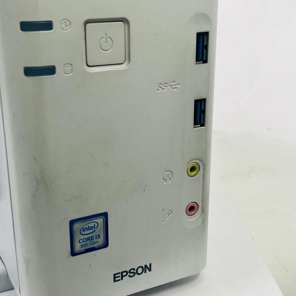 中古】Endeavor AT994E Core i3 8100 3.6GHz/8GB/256GB(SSD)+