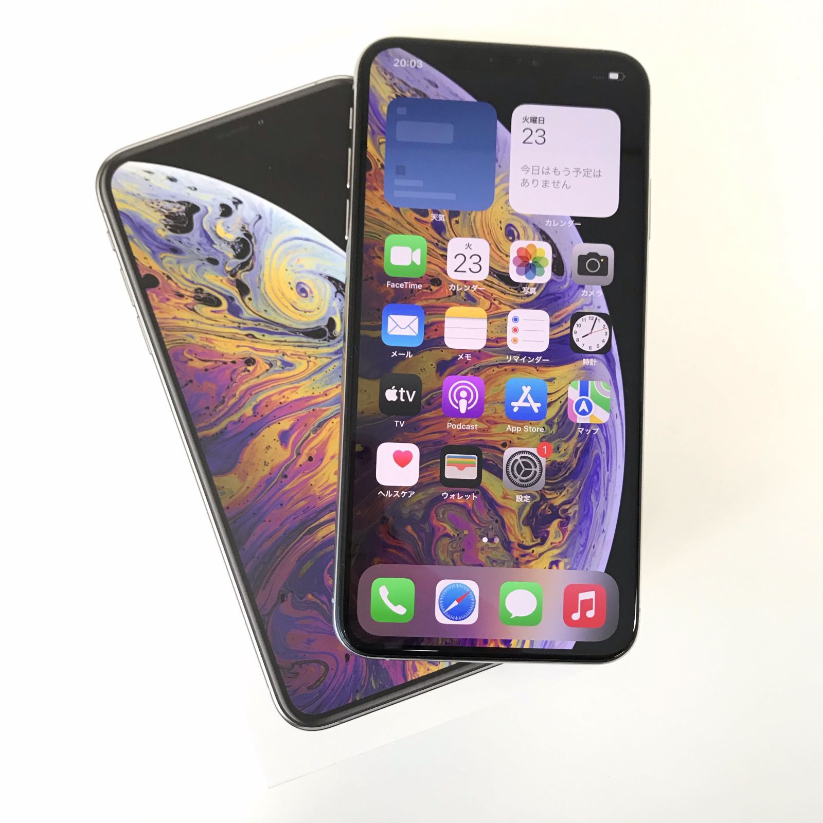 θ【SIMロック解除済み】iPhone XS Max 256GB シルバー - メルカリ