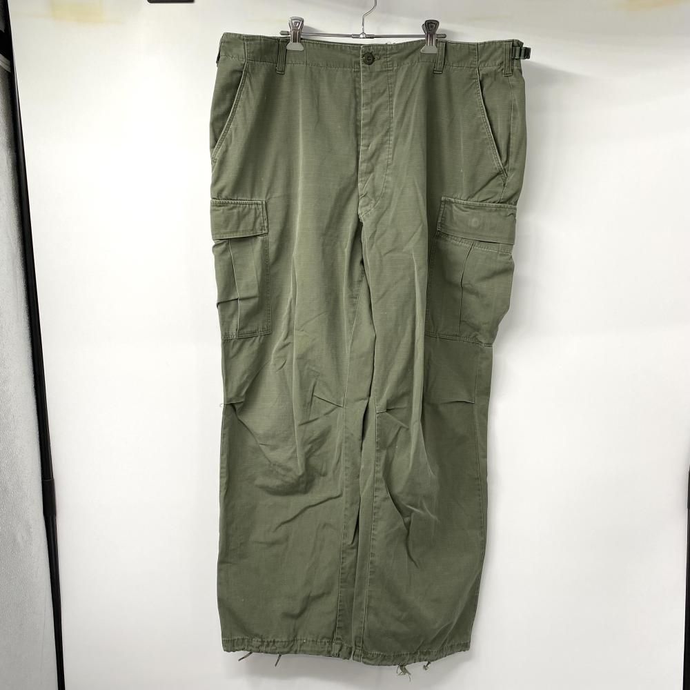 【】60's U.S ARMY 4th ジャングルファティーグパンツ カーキ X-LARGE REGULAR 100-67-C-3395[17]