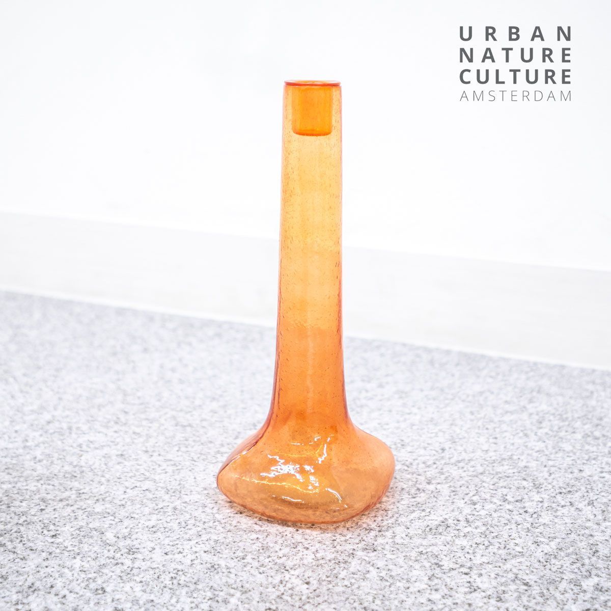 URBAN NATURE CULTURE アーバン ネイチャー カルチャー Candle h er Flora Papaya キャンドル ホルダー フローラ パパイヤ ガラス オレンジ