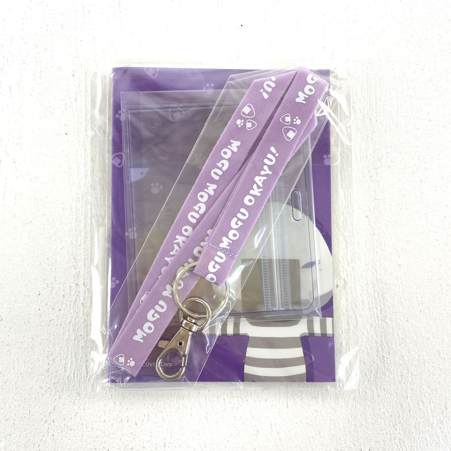 ホロライブ 猫又おかゆ 活動3周年記念 IDカードケース＆おにぎりゃー証明書 ホロライブ 猫又おかゆ IDカードケース&おにぎりゃー証明書 活動