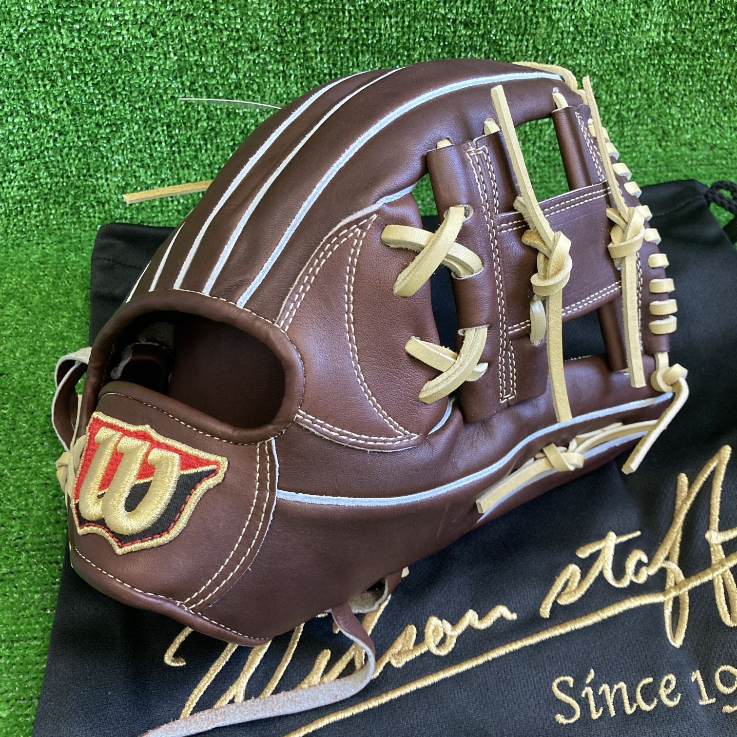 ウィルソン 硬式用グラブ 87型 ブラウン サイズ11.75 WBW102905 小指2本入れ推奨 新品