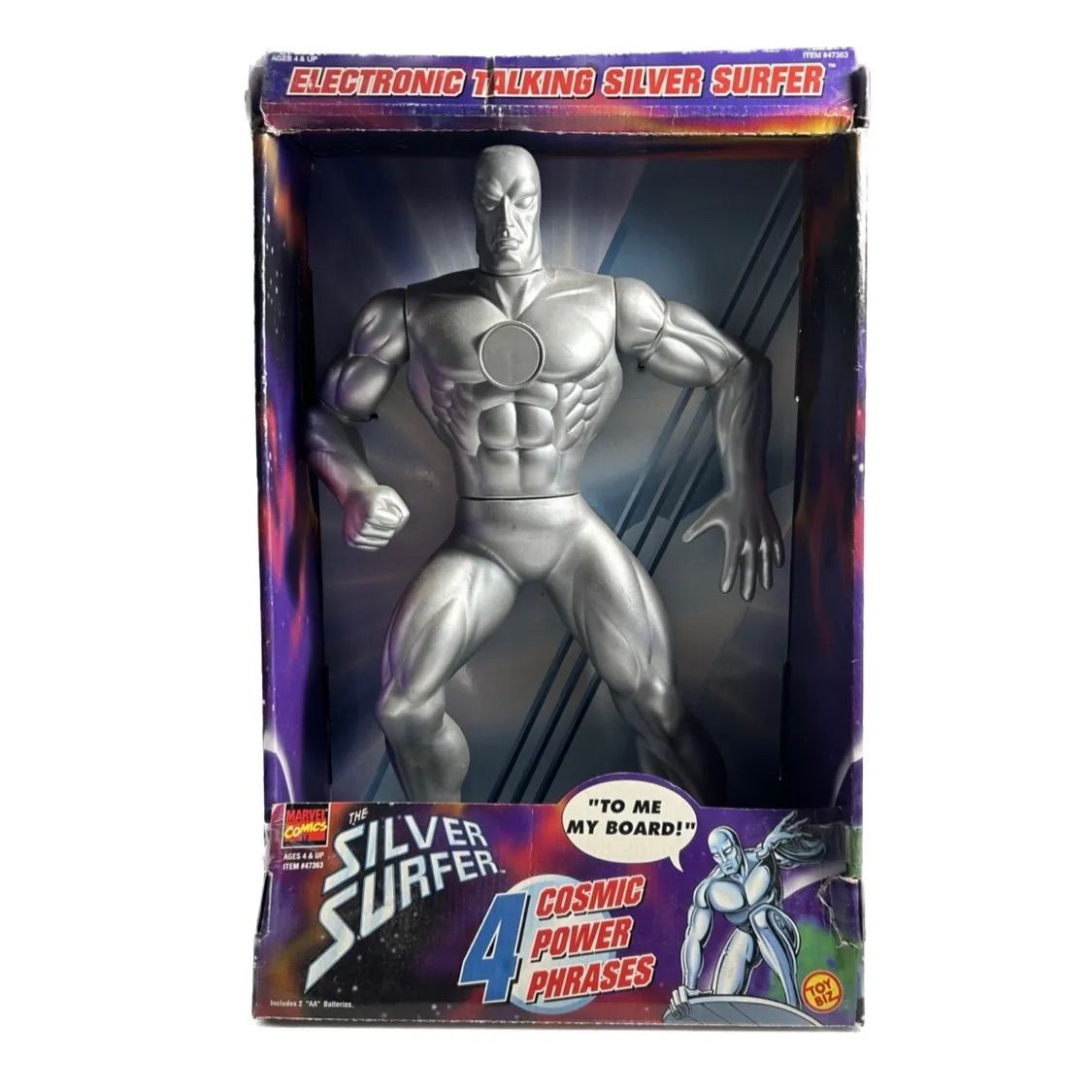 ヴィンテージ 箱付き MARVEL シルバーサーファー SILVER SURFER