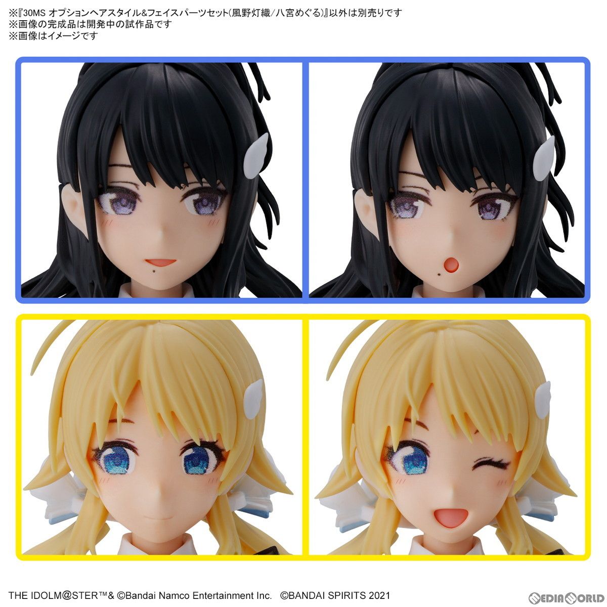 再販) 30MS オプションヘアスタイル&フェイスパーツセット(風野