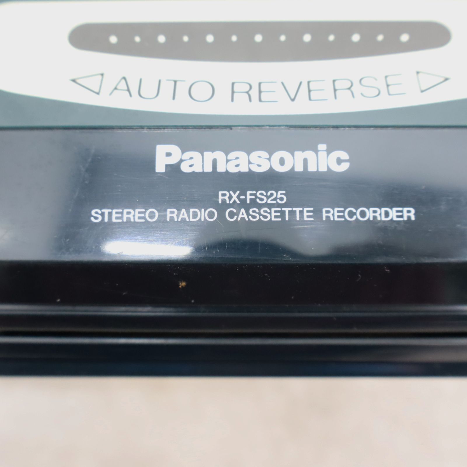 ◇カセット不良 ｜AM/FM ステレオラジカセ｜Panasonic パナソニック RX-FS25 ｜ジャンク扱い JUNK □P3132 - メルカリ