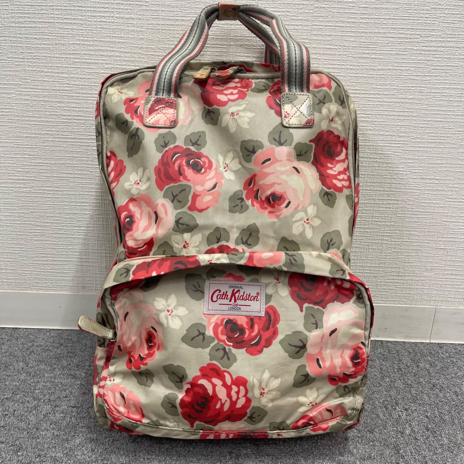 NPA】Cath Kidston キャスキッドソン リュック 花柄 ビンテージ