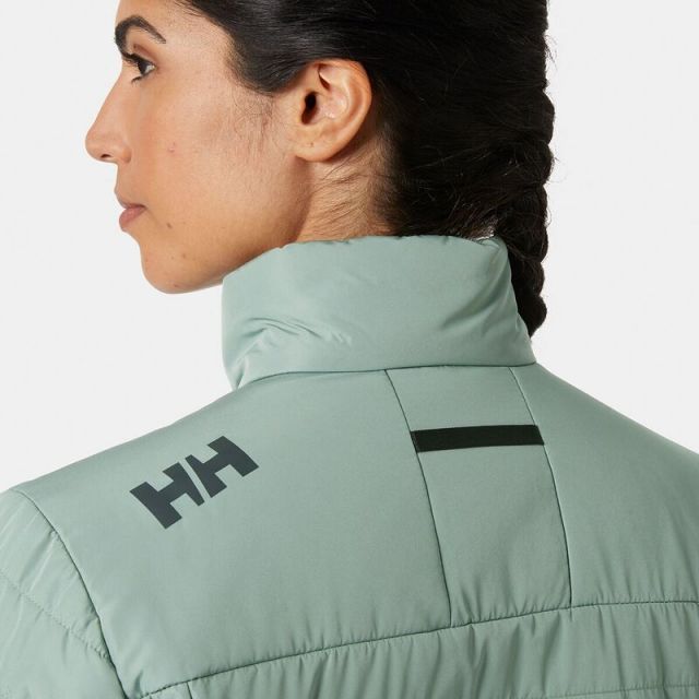 送料無料 ヘリーハンセン レディース ジャケット ブルゾン アウター Crew Insulator 2.0 Jacket - Women s Eucalyptus WWW_NOITHATQUANGTHANH_NET