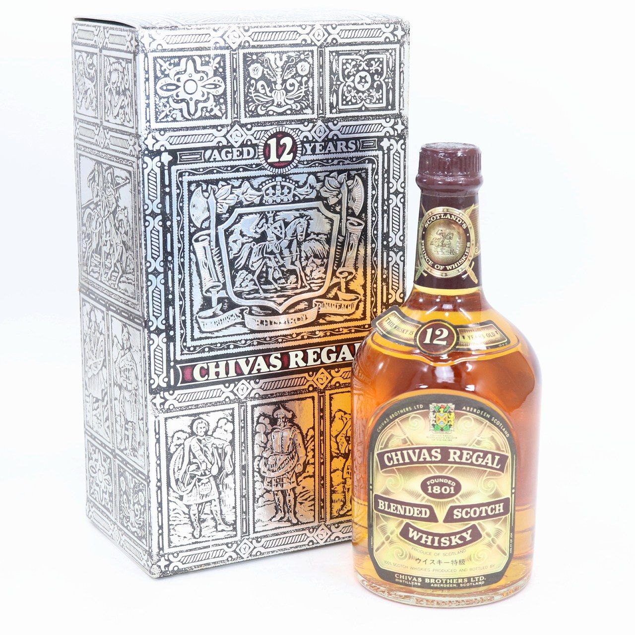 未開栓 シーバスリーガル 12年 特級表記 旧ボトル 750ml 43% 箱
