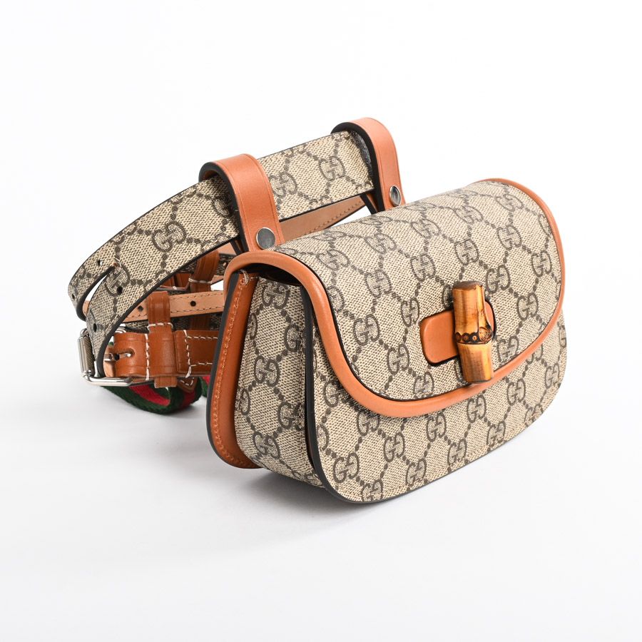 GUCCI☆〔グッチ バンブー 1947〕 ミニ ベルトバッグ☆すぐ届く