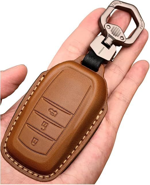 【在庫処分】トヨタ 新型ハリアー 80系 キーケース キーホルダー キーカバー 本革 ランドクルーザー 200系 300系 ハイラックス GUN125 ミライ ヤリス MARK X 250G S プリウス 60系 65系 新型クラウン 