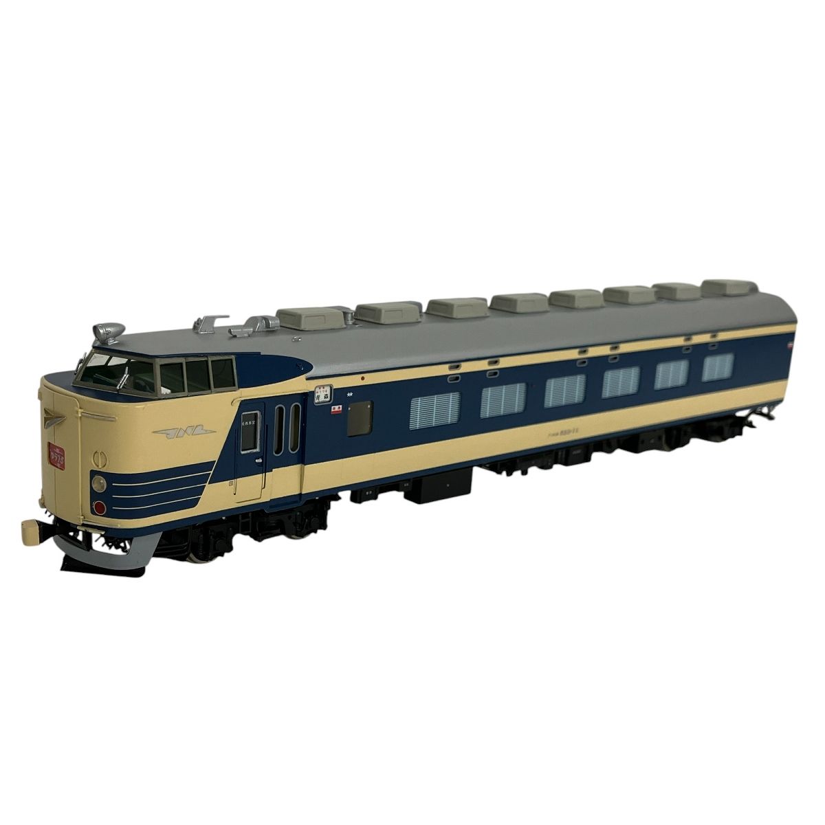 モデルキングダム 583系 特急電車 クハネ583-11 寝台仕様 鉄道模型 HO 良好 Y10014685