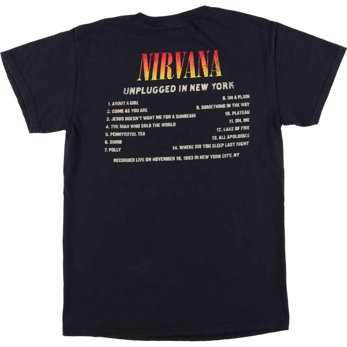 古着 NIRVANA ニルヴァーナ バンドTシャツ バンT メンズS相当