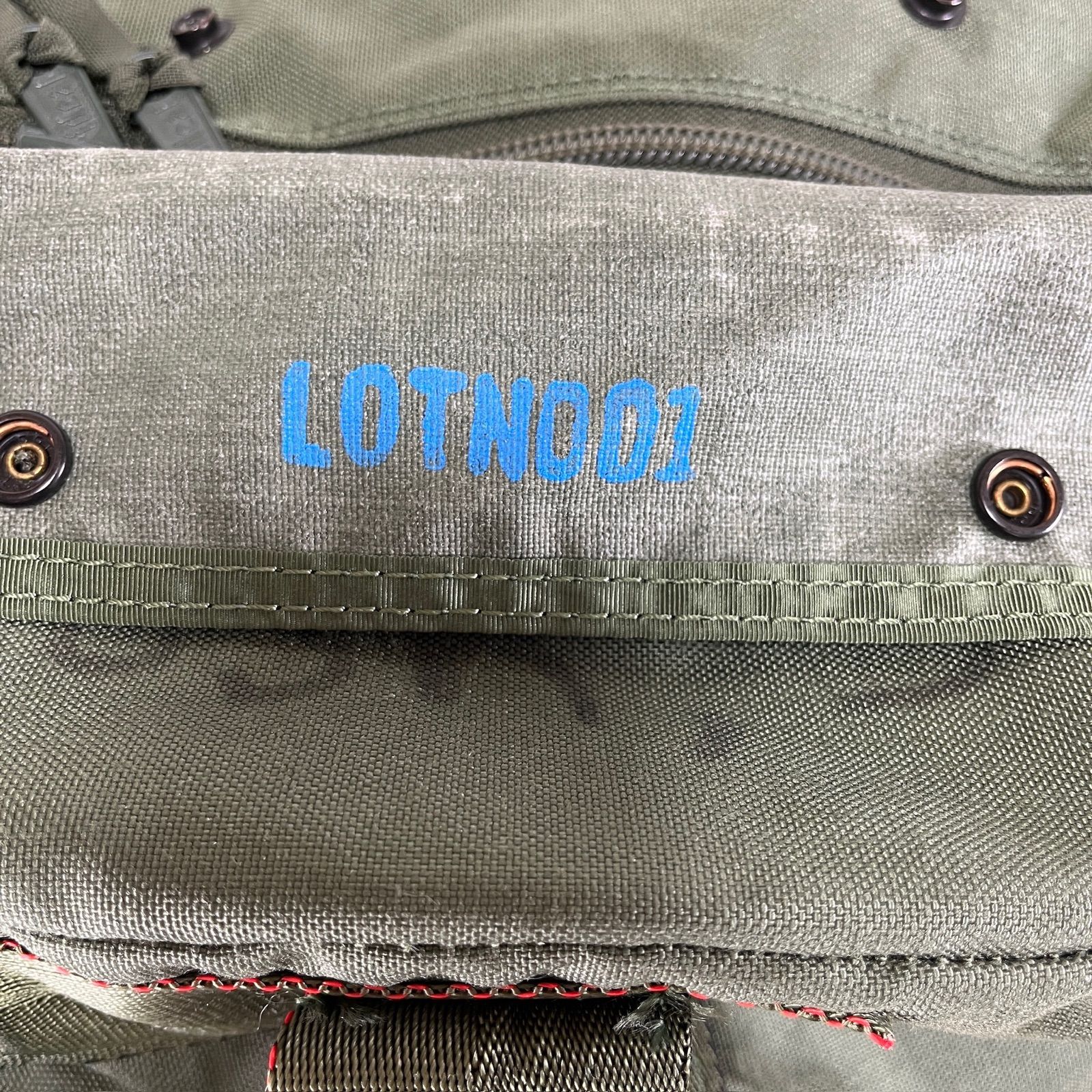 実物 USED 米軍 U.S.A.F. フライヤーズ・キットバッグ 実物 USED 米軍 USAF 1000D ナイロン フライヤーズ キットバッグ