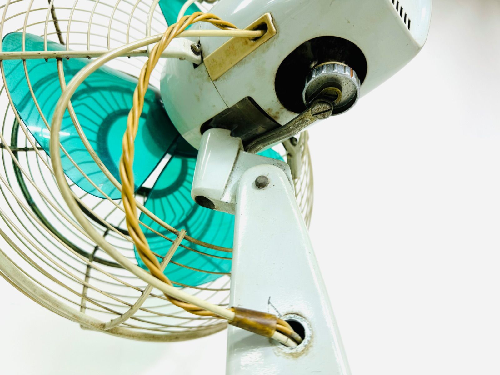 希少 レトロ 昭和 39年製 扇風機 NEC NF-34F 稼働問題無し az