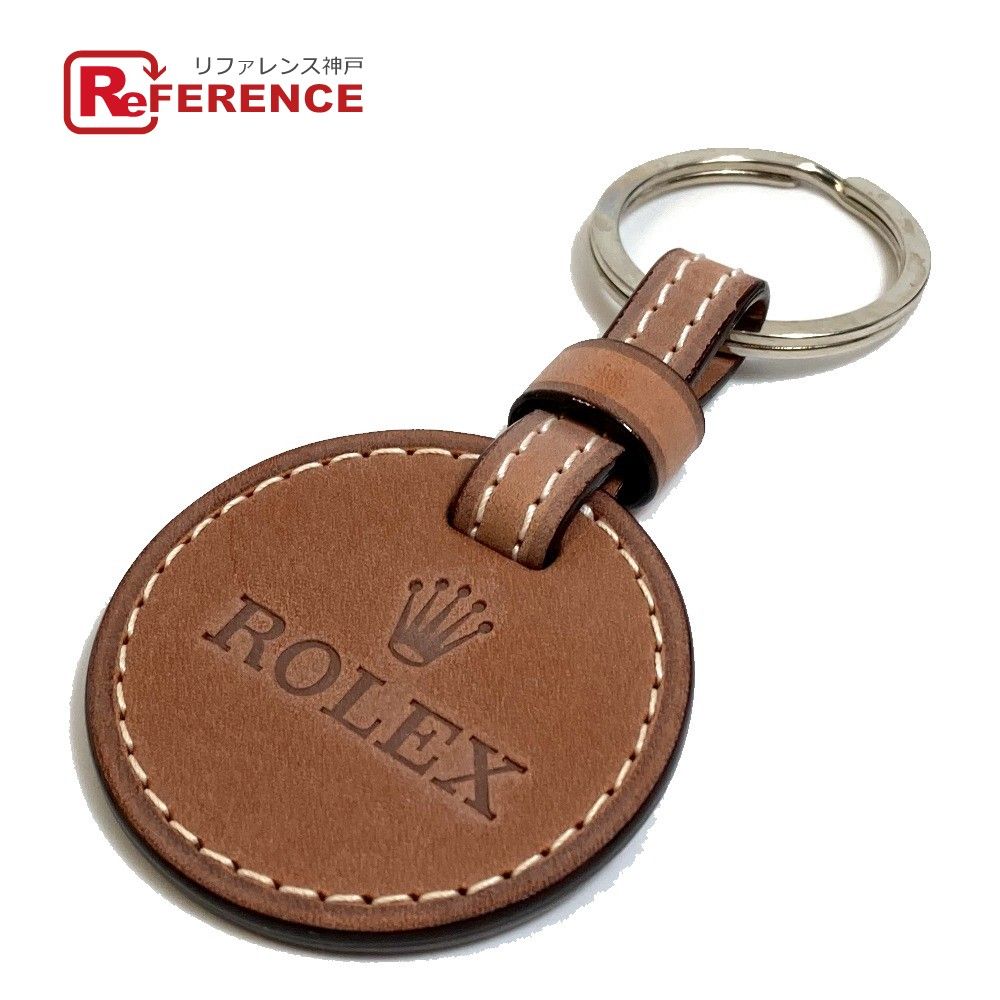 ロレックス ロゴ ノベルティ 非売品 キーホルダー レザー