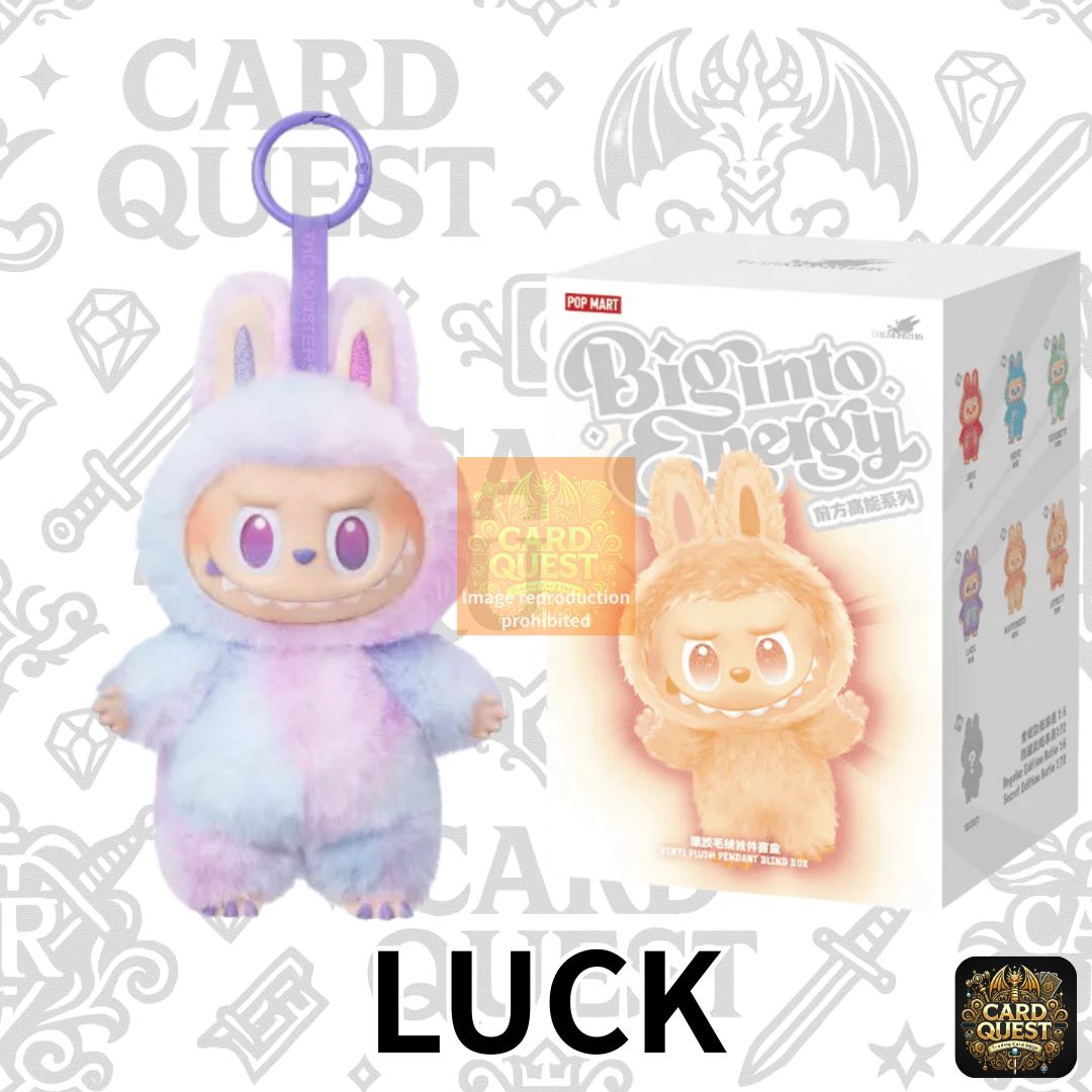 ラブブ Big into Energy LUCK POPMART ラック 正規品 POP MART 【正規品・即発送】 THE MONSTERS Big into Energy