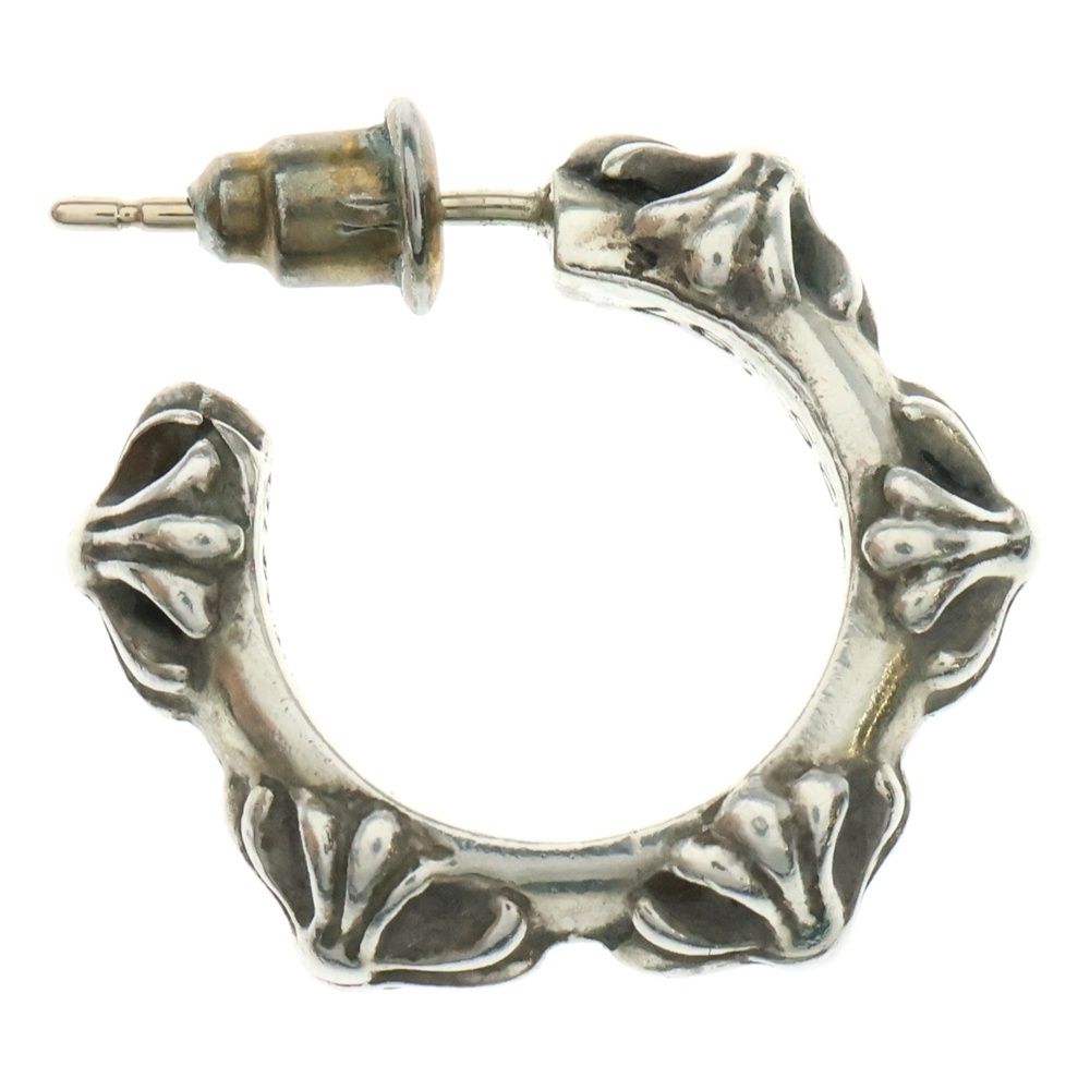 CHROME HEARTS クロムハーツ HOOP CROSS クロスバンド フープピアス シルバー BCA 100
