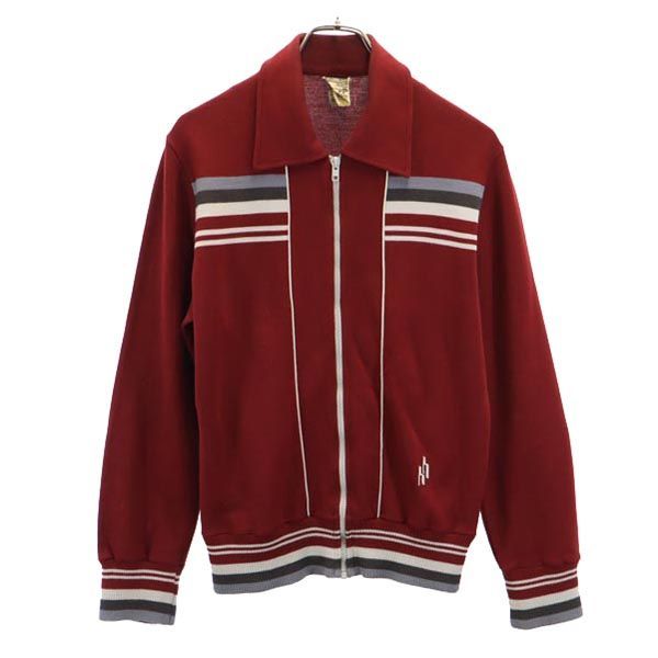 hipp hipp 80s 西ドイツ製 ヴィンテージ フルジップ ジャケット レッド系  CAYLOR メンズ 【中古】  【230904】