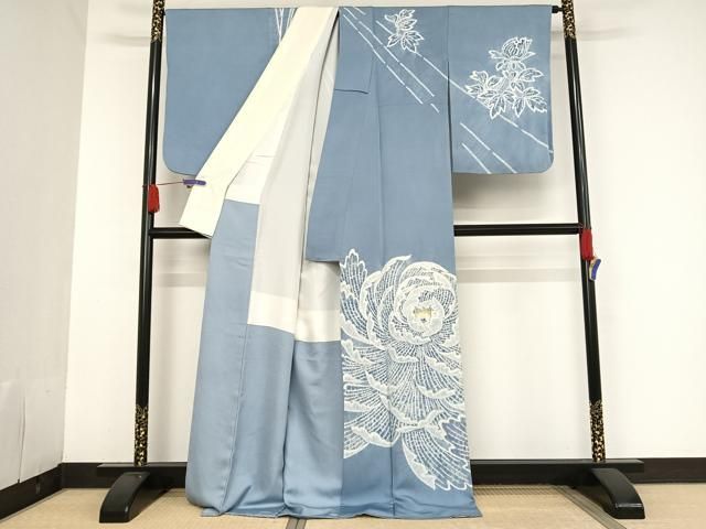 平和屋着物○京都府指定無形文化財 染色作家 小倉建亮の弟子 市瀬史郎  