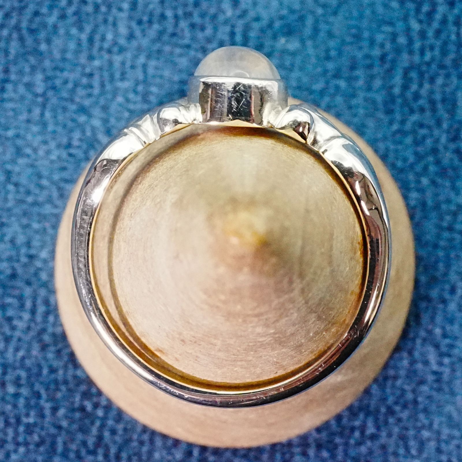 新品・未使用　ジョージジェンセン　「品名５５（ムーンストーン）」リング 未使用】ジョージ・ジェンセン クラシック・リング＃55 ムーンストーン＆57