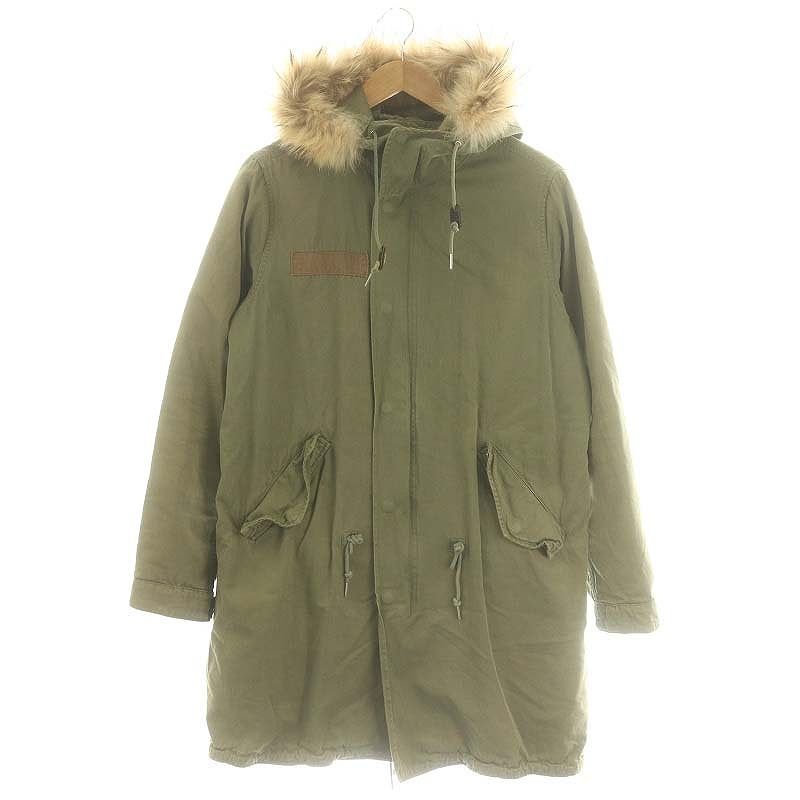 楽天市場】ファー付き モッズコートの通販 極美品 Boogie リアルファー