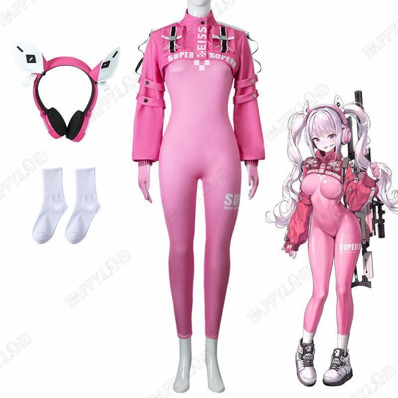 勝利の女神 NIKKE コスプレ衣装 アリス Alice レオタードスーツ 全身タイツ コート cosplay コスチューム ボディスーツ 仮装 変装 学園祭 文化祭