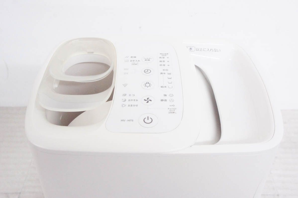 ハイブリッド式加湿器 HV-H75-W