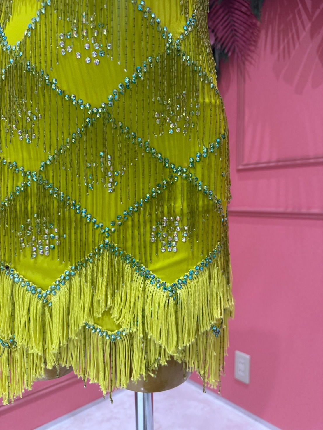 社交ダンス gentil ジャンティ ラテンドレス グリーン サイズS LLC-HASEGAWATOSO_COM