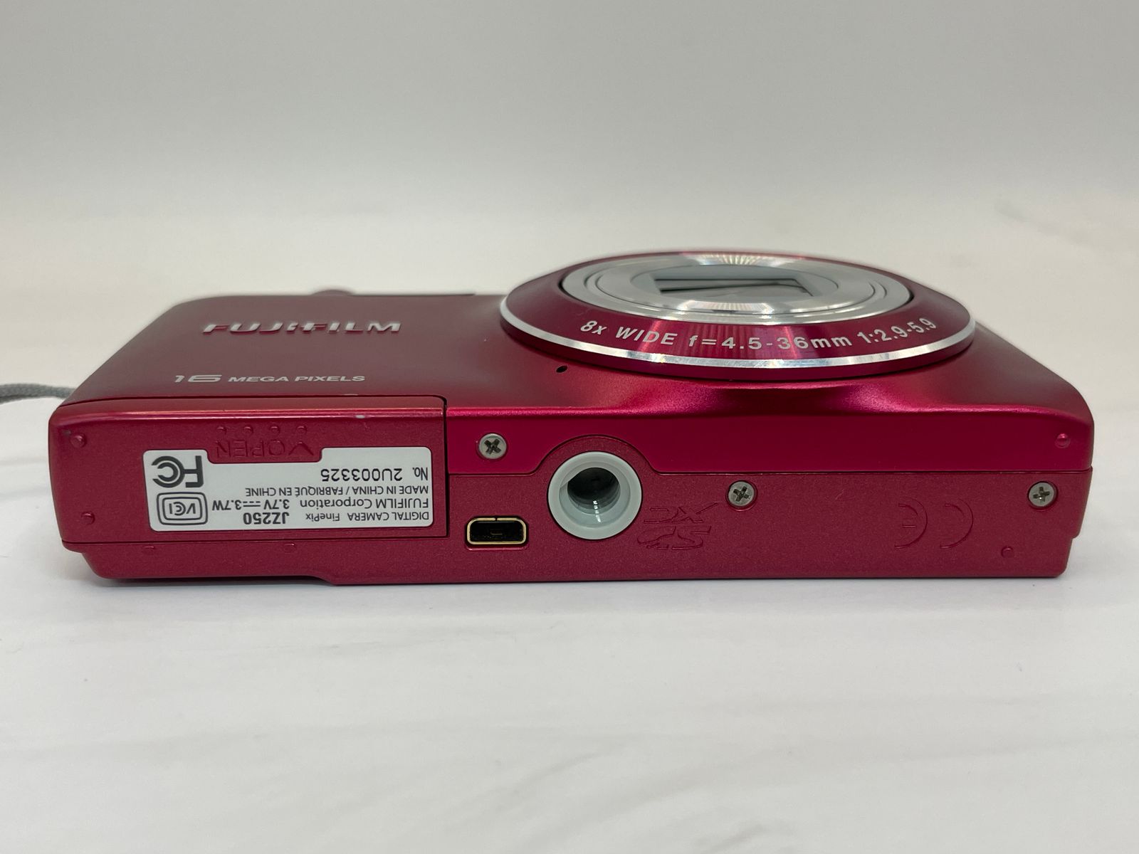 動作確認済み】 富士フイルム FUJIFILM FINEPIX JZ250 デジカメ