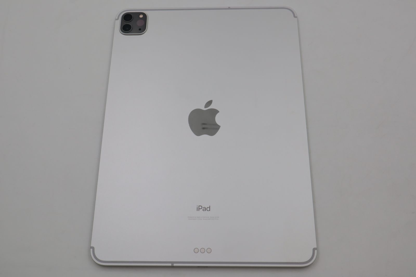 ★☆全額返金保証！最速発送！【iPad Pro 11インチ 第2世代 MY2W2J/A 128GB Wi-Fi+Cellular シルバー 動作確認済  バッテリー91%】★☆（202307-09483-PCkaitori）