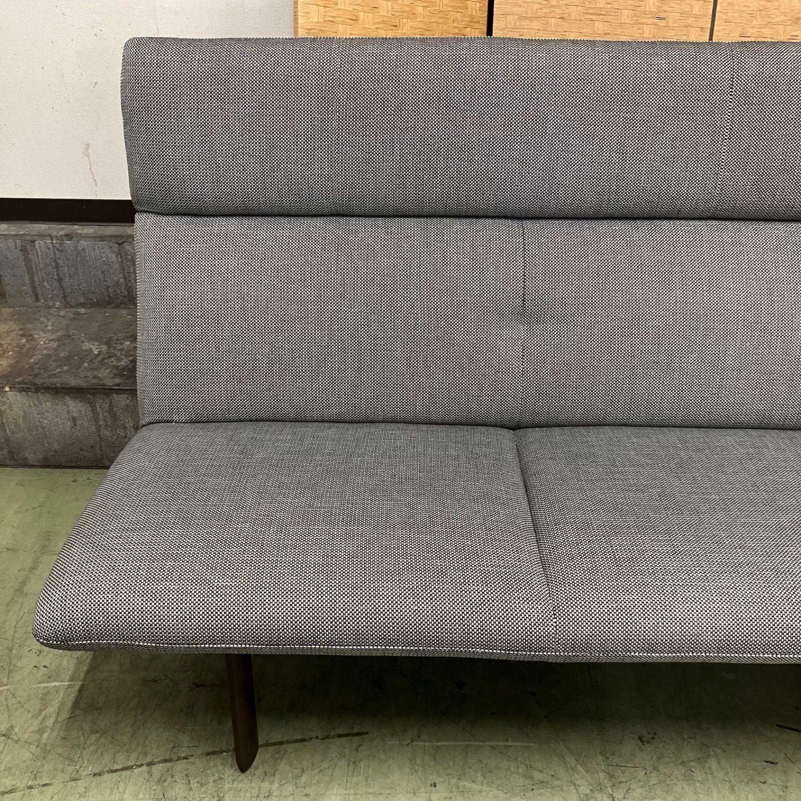 げ交渉 そこそこ karimoku カリモク Chitano チターノ 3人がけソファ オットマンセット 天然木 直接 横浜市保土ヶ谷区今井町