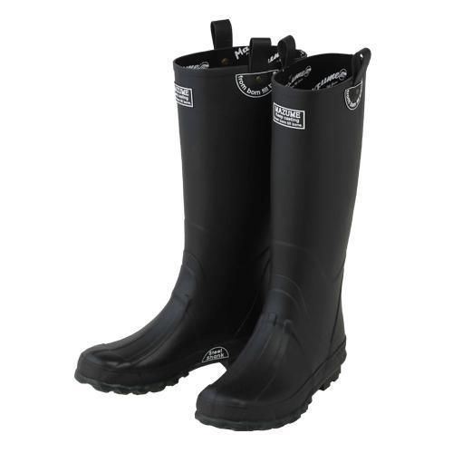 マズメ MZRB-655 mazume ラバーブーツ ブラック L