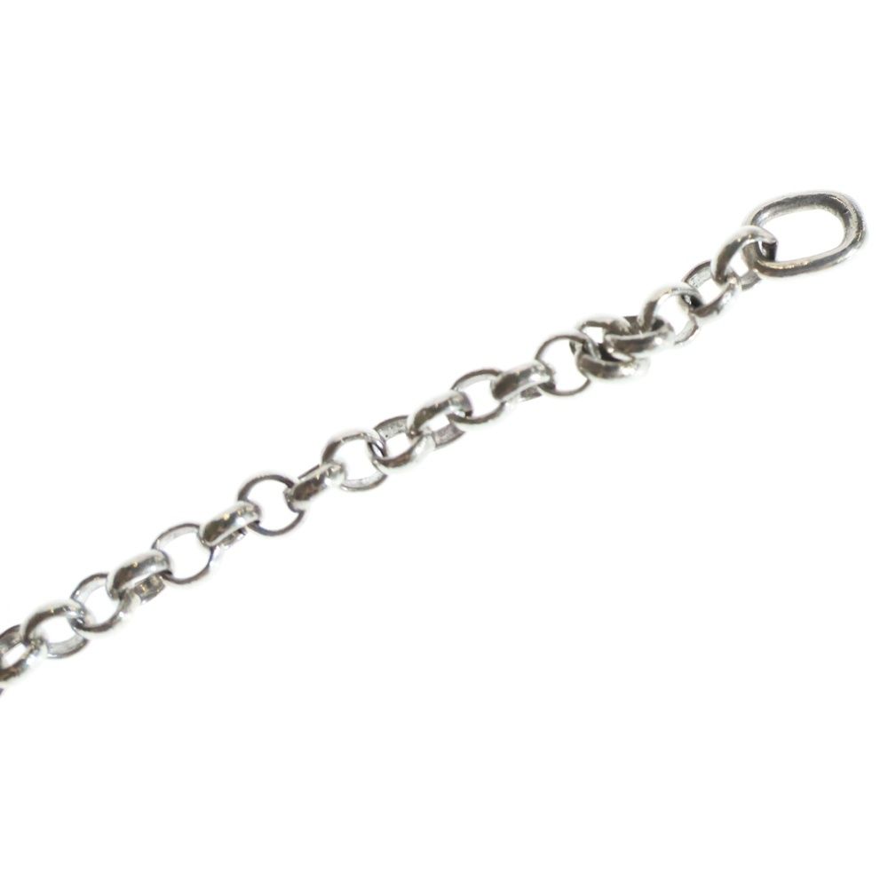  CHROME HEARTS クロムハーツ R 18 ロールチェーンネックレス inch シルバー BCA 083 その他 アクセサリー