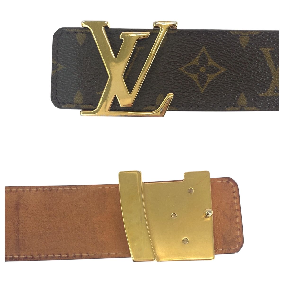 LOUIS VUITTON ルイヴィトン モノグラム サンチュール イニシアル 85cm