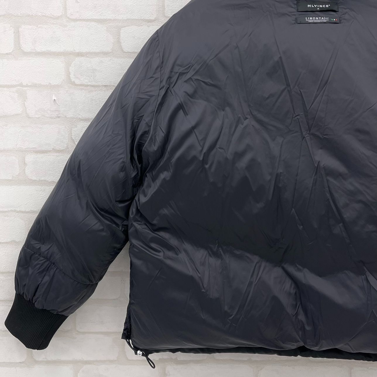美品/M】MLVINCE メルヴィンス ダウンジャケット ブラック 24AW