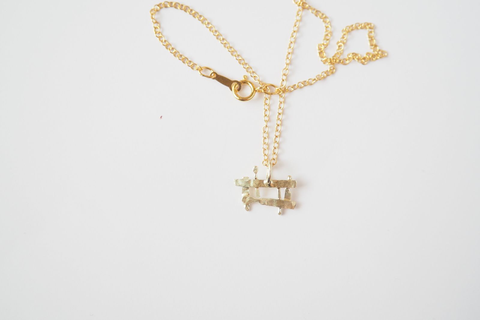 サンストーン⌘マクラメ＆ヘンプ紐　ネックレス サンストーン⌘マクラメ＆ヘンプ紐 ネックレス