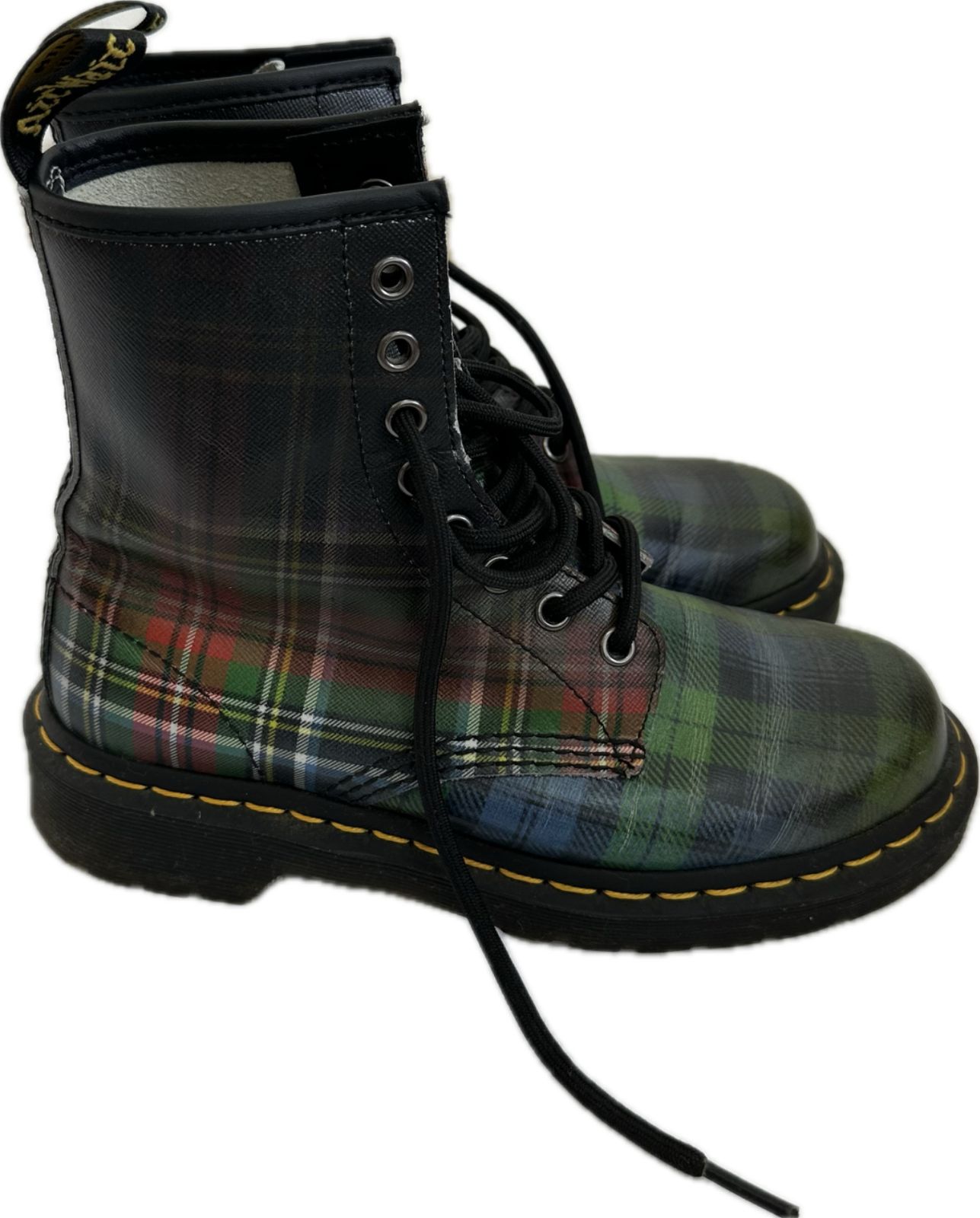 ドクターマーチン ブーツ UK4 グリーン Dr.Martens イングランド製 ヴィンテージ / Dr.martens ドクター
