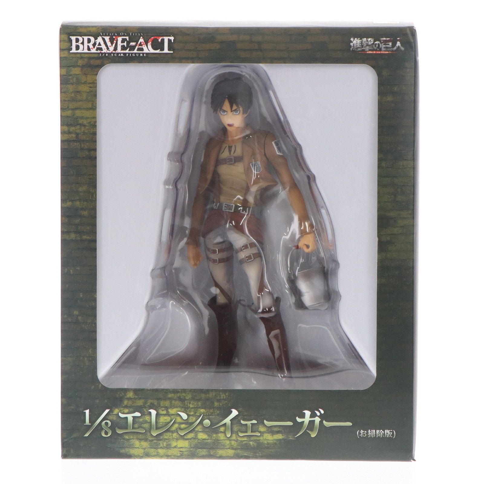 流通限定 BRAVE-ACT(ブレイブアクト) エレン・イェーガー(お掃除版) 進撃の巨人 1/8 完成品 フィギュア 千値練(せんちねる) 6_scale_019_H.jpg