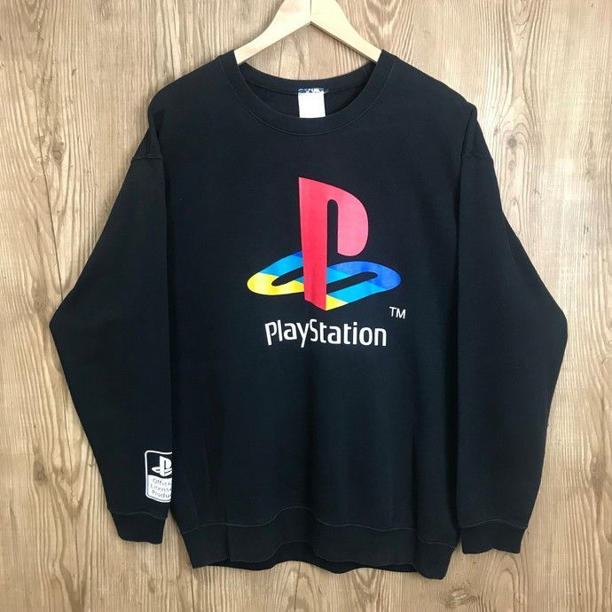 オフィシャル品 PlayStation プレイステーション スウェット スエット トレーナー サイズ メンズ L位 古着 s24090791