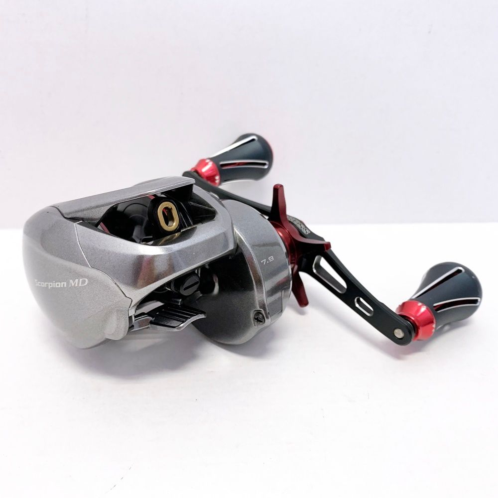 SHIMANO - 【加古川店】 中古 SHIMANO | シマノ リール 21スコーピオンMD 301XG  カスタムハンドル 【ベイトリール/左ハンドル】 【85】 加古川店】 中古 SHIMANO | シマノ リール 21スコーピオンMD