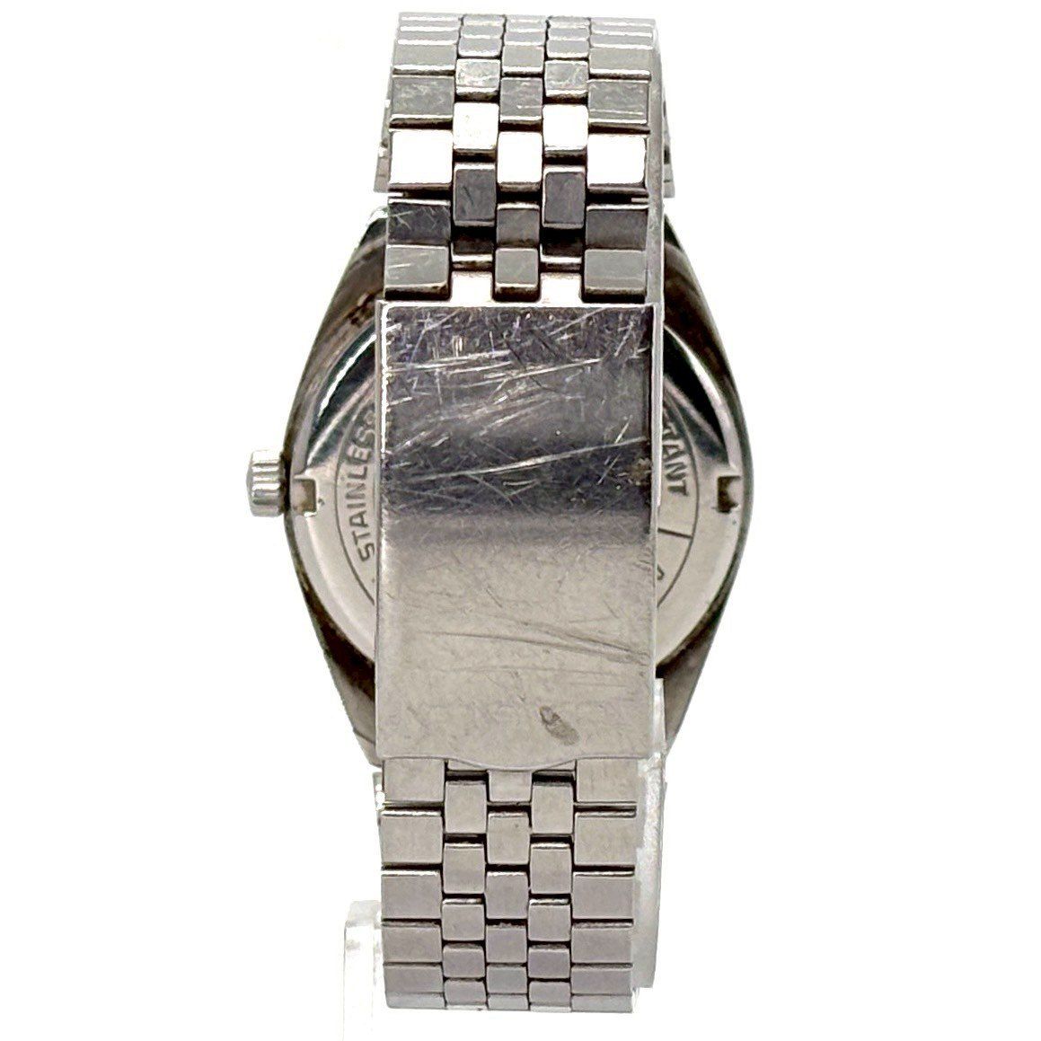 citizen 手巻き　ミッドセンチュリー　レトロ シチズン デラックス 1966年製 手巻き 純正ベルト付き