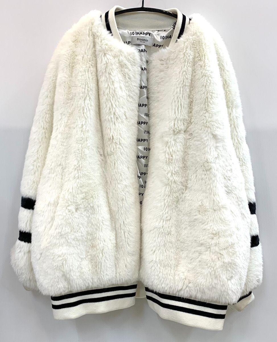 BALMAIN バルマン ファージャケットホワイト BALMAIN バルマン ファージャケットホワイト