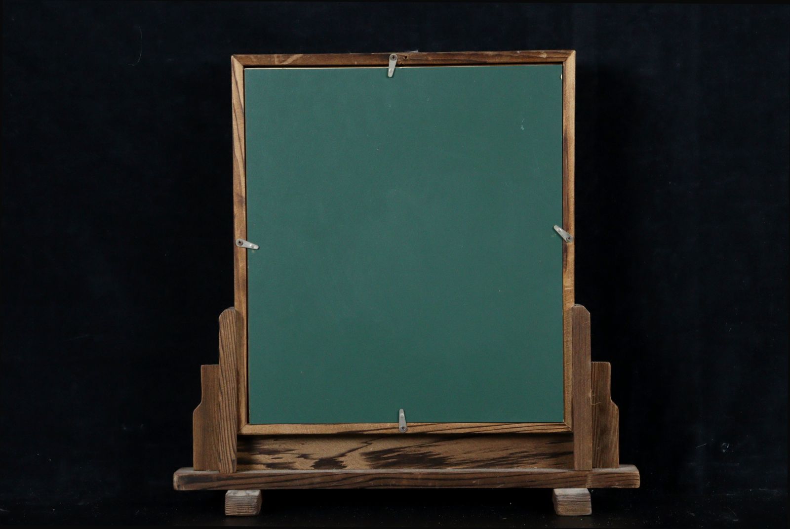 松久宗琳 「花」 肉筆水墨画色紙 日本画 観音菩薩 仏 額装 唐物 骨董