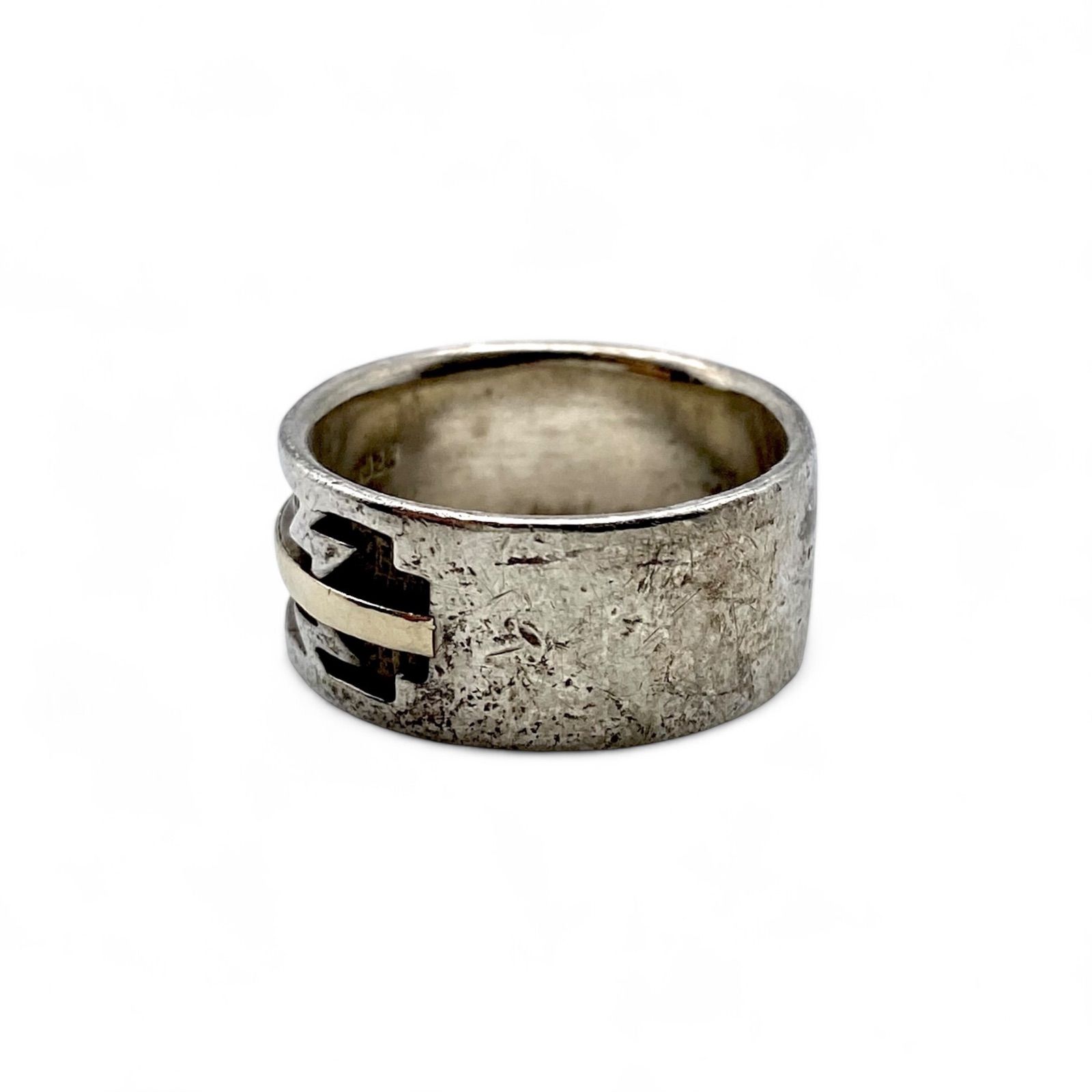 ホピ族 リング シルバー インディアンジュエリー 超希少】ホピ族 K14 Silver 925 刻印 90s Vintage Ring シルバー