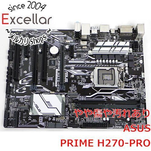 bn:1] ASUS製 ATXマザーボード PRIME H270-PRO LGA1151 - メルカリ