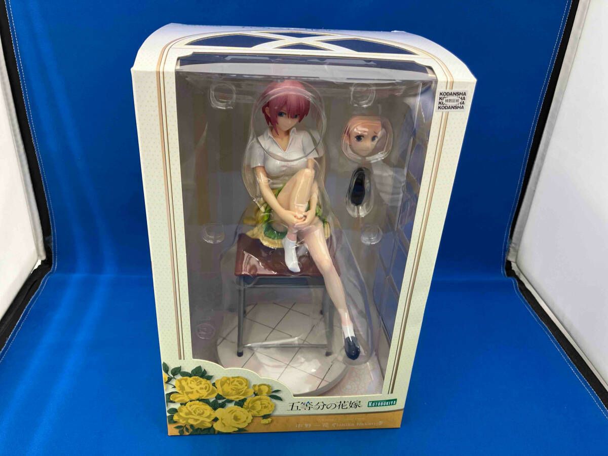 【中古】開封)中野一花 「五等分の花嫁」 1/8 コトブキヤ[18][240024470251] 中古】(本体B/箱B)【特典】五等分の花嫁 中野一花 1/8 完成品