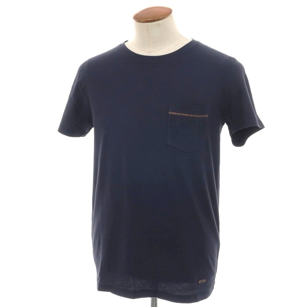 中古】【未使用】ヒューゴボス HUGO BOSS コットン クルーネック