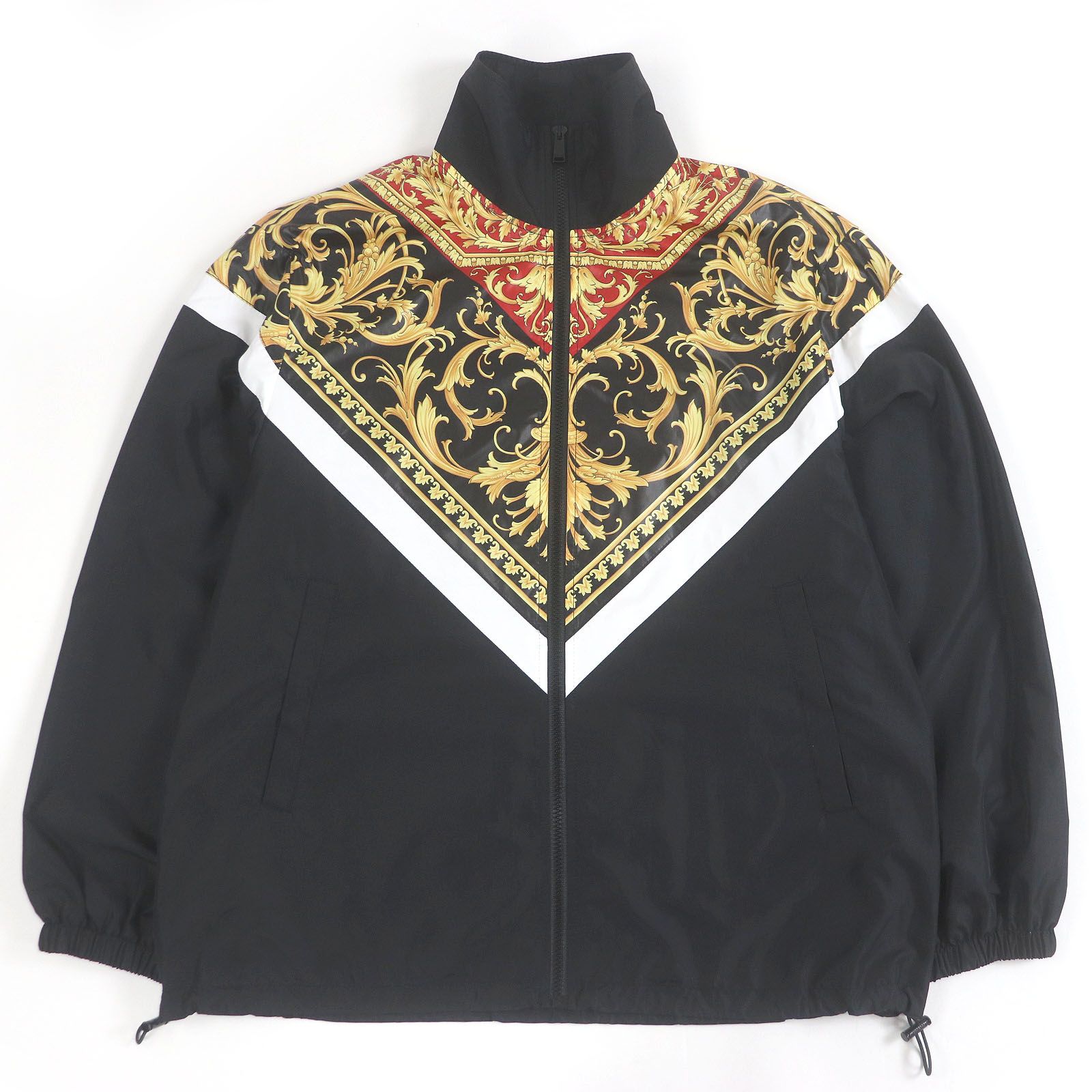 VERSACE ヴェルサーチ ウィンドブレーカー ナイロンジャケット サイズ