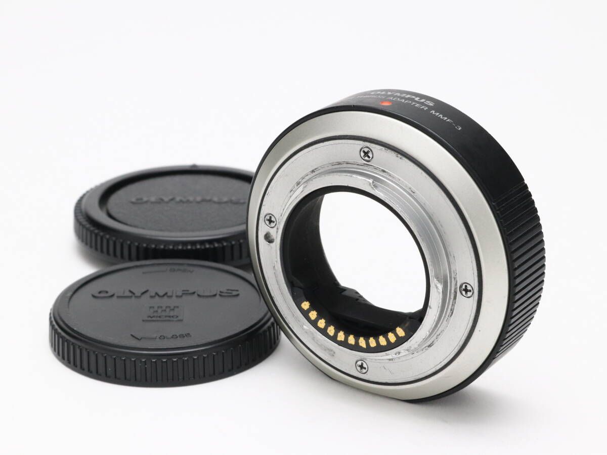 B 並品 Olympus オリンパス Four Thirds Adapter MMF-3 ブラック 初期不良返品対応 44-181
