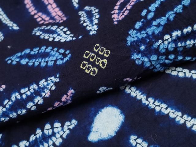 平和屋着物∴夏物 浴衣 有松鳴海絞り 花火 綿 逸品 CAAW0905ng - メルカリ 
